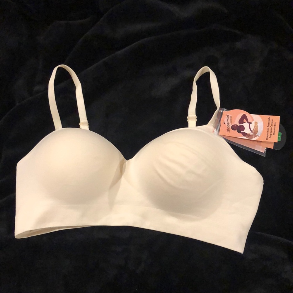 Shapermint Essentials Size Large V-Neck , Adjustable Convertible Bra NWT